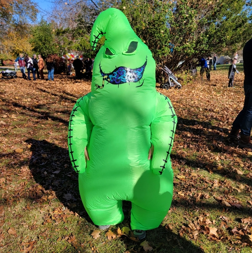 Oogie Boogie Nightmare Before Christmas Inflatable Costume Kids Size